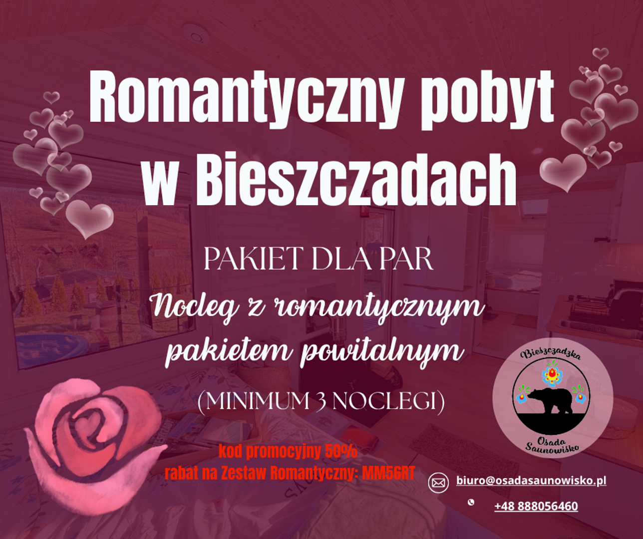 Romantyczny Przystanek dla Dwojga w Bieszczadach
