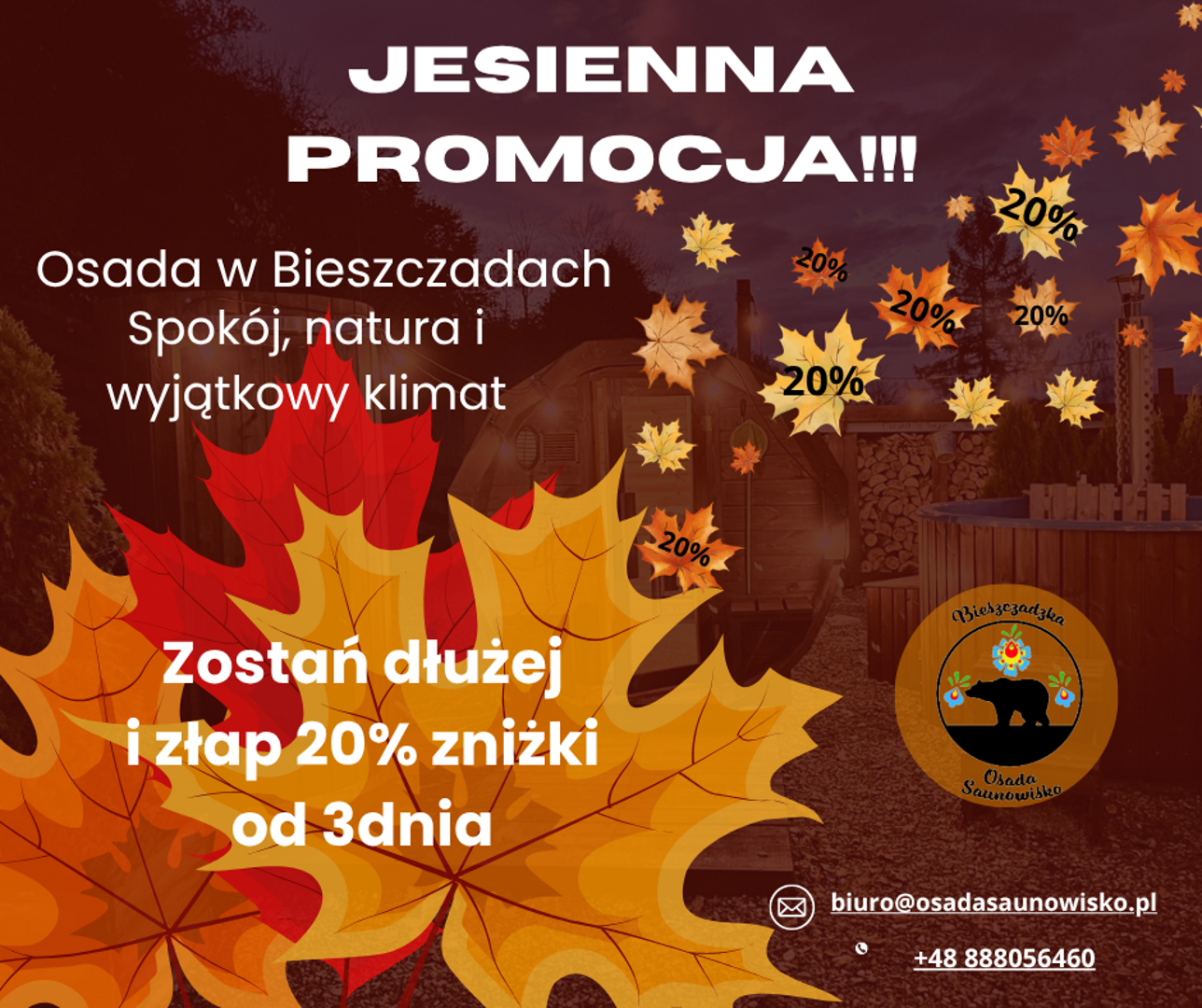 Jesień w Osadzie 20% RABAT